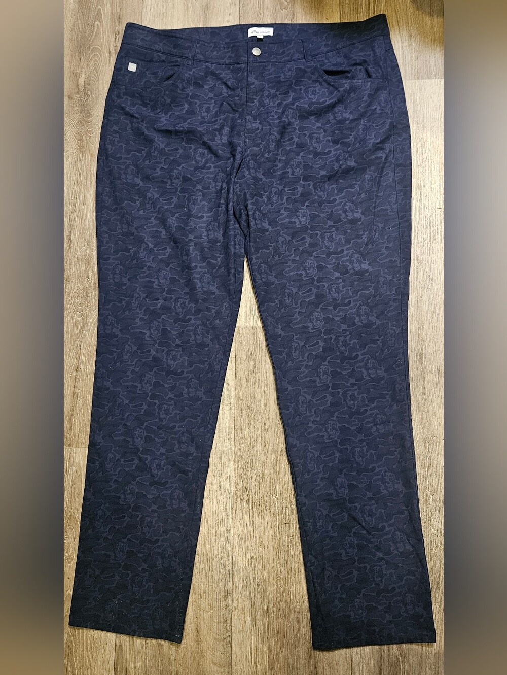 Peter Millar Navy Camouflage Crown Crafted Surge performance line Size 40/34